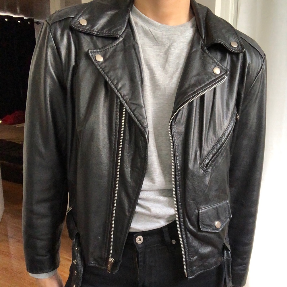Vintage Leather Jacket Small